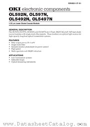 OL592N datasheet pdf OKI electronic eomponets