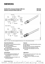 SFH484 datasheet pdf Siemens