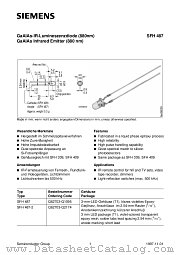 SFH487-2 datasheet pdf Siemens