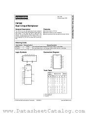 74F352SJ datasheet pdf Fairchild Semiconductor