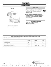 BB741 datasheet pdf General Semiconductor