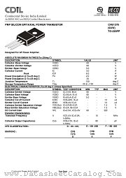 CFB1370 datasheet pdf Continental Device India Limited