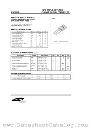 KSC5088 datasheet pdf Samsung Electronic