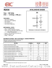 R2KN datasheet pdf EIC discrete Semiconductors