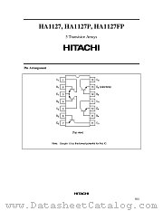 HA1127P datasheet pdf Hitachi Semiconductor