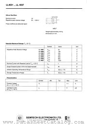 LL4003 datasheet pdf Semtech