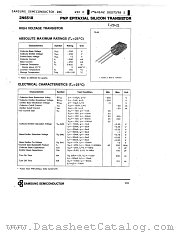 2N6518 datasheet pdf Samsung Electronic
