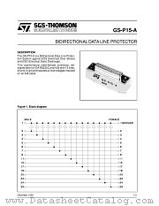 GS-P15-A datasheet pdf ST Microelectronics