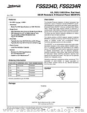 FSS234R datasheet pdf Intersil