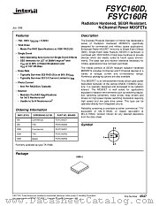 FSYC160D1 datasheet pdf Intersil