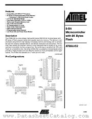 AT89LV52-12AI datasheet pdf Atmel