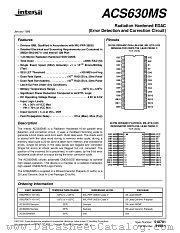 ACS630D datasheet pdf Intersil