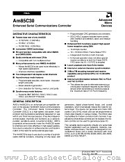 AM85C30-10PC datasheet pdf Advanced Micro Devices