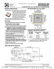 M2082 datasheet pdf Integrated Circuit Solution Inc