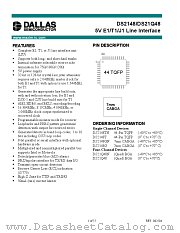 DS2148G datasheet pdf MAXIM - Dallas Semiconductor