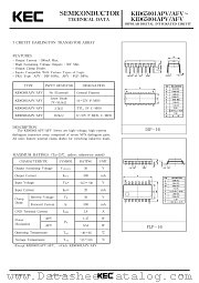 KID65001 datasheet pdf Korea Electronics (KEC)