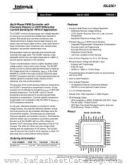 ISL6561CR datasheet pdf Intersil