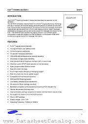 S5T8701X01-E0R0 datasheet pdf Samsung Electronic