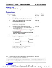 K9F4008W0A-TCB0 datasheet pdf Samsung Electronic