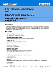 E712545 datasheet pdf Fujitsu Microelectronics