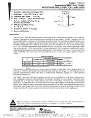 TLV2211CDBV datasheet pdf Texas Instruments