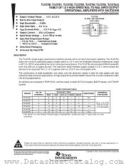 TLV2781IDBV datasheet pdf Texas Instruments