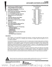 TLV5580PW datasheet pdf Texas Instruments