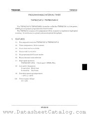 TMP82C54P-2 datasheet pdf TOSHIBA