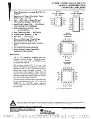 TLC1079YJ datasheet pdf Texas Instruments