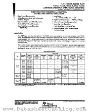 TL072P datasheet pdf Texas Instruments