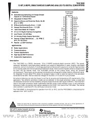 THS12082DA datasheet pdf Texas Instruments