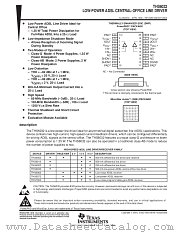 THS6032GQE datasheet pdf Texas Instruments