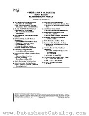 E28F004BX-T120 datasheet pdf Intel