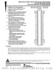 SN74LVT182512 datasheet pdf Texas Instruments