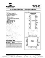 TC850IJL datasheet pdf Microchip