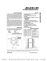 ICL7106-ICL7107 datasheet pdf MAXIM - Dallas Semiconductor