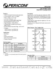 PI3A3160 datasheet pdf Pericom Technology