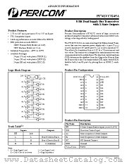 PI74LVC3245AQ datasheet pdf Pericom Technology