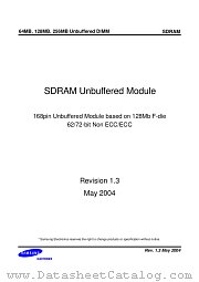 M366S0924FTS-C7A datasheet pdf Samsung Electronic
