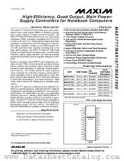 MAX1999EEI datasheet pdf MAXIM - Dallas Semiconductor