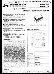 MK48Z12 datasheet pdf ST Microelectronics
