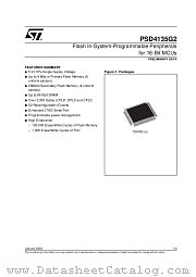 PSD4235G3V-A-12UI datasheet pdf ST Microelectronics