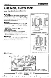 AN8245 datasheet pdf Matsushita Electric Works(Nais)