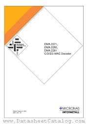 DMA2281 datasheet pdf Micronas