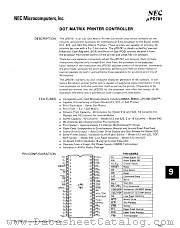 UPD781 datasheet pdf NEC
