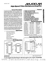 MAX440EWI datasheet pdf MAXIM - Dallas Semiconductor