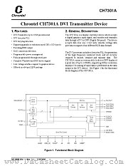 CH7301A datasheet pdf Chrontel