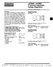 UA78MG datasheet pdf Fairchild Semiconductor