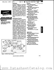 MP8037 datasheet pdf Analogic
