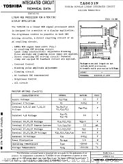 TA8631N datasheet pdf TOSHIBA